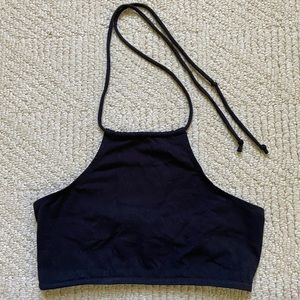 Black Urban Outfitters Halter Bralette